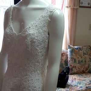 Lace Wedding Dress.